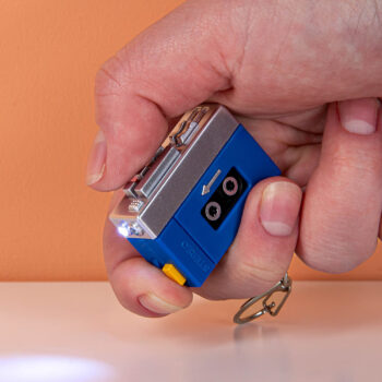 Walkman sleutelhanger met geluid