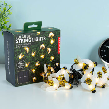 Bijen lichtsnoer op zonne-energie