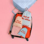 Waszakken Out of the office (set van 3)