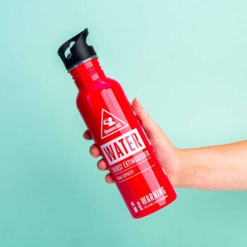Brandblusser waterfles