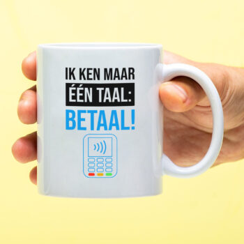 Mok Ik ken maar één taal: betaal