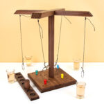 Wooden Ring Toss Drinking Game