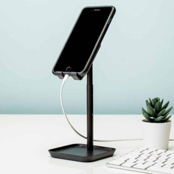 Verstelbare smartphonehouder - Zwart
