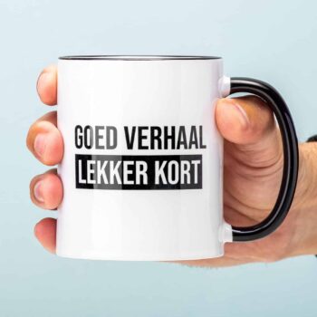Goed verhaal mok