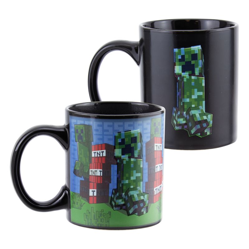 Minecraft Creeper warmtegevoelige mok