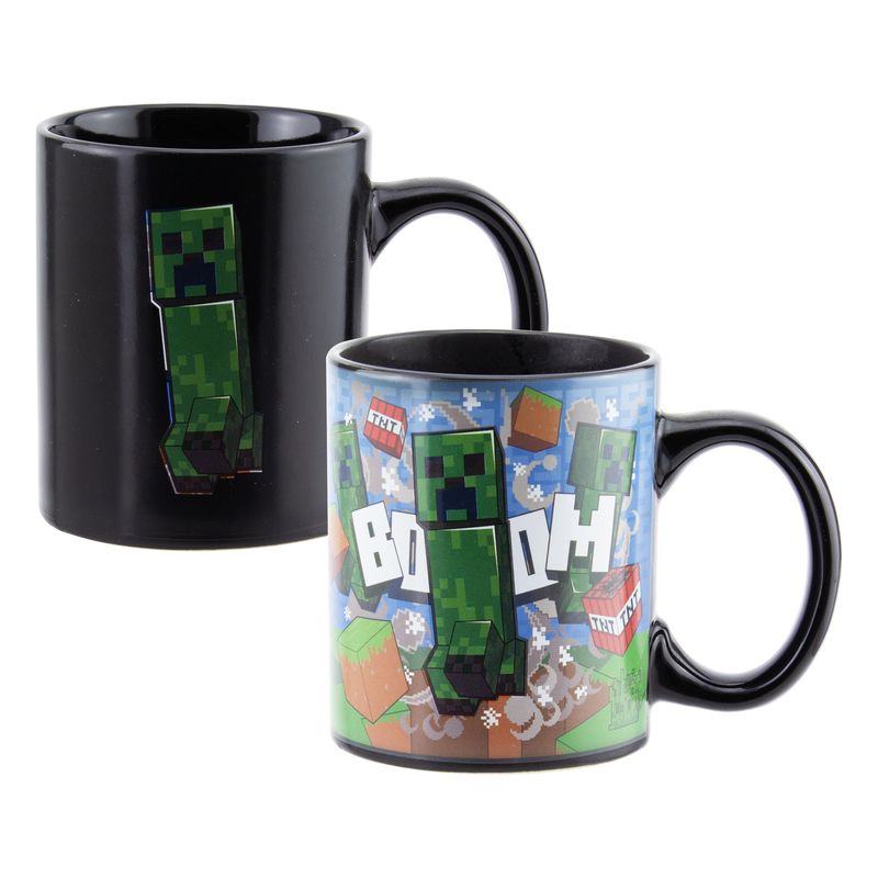 Minecraft Creeper warmtegevoelige mok