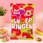 Red Band Snoepringen Zuur zakje 125 gram