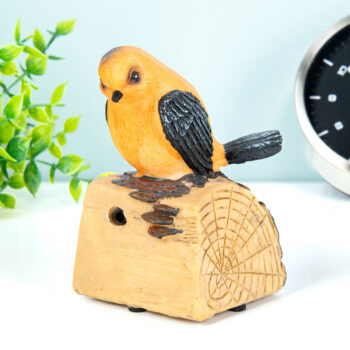 Motion Sensor, Polyresin Bird with with animal voice