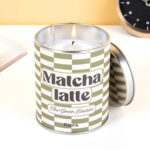 Matcha latte geurkaars
