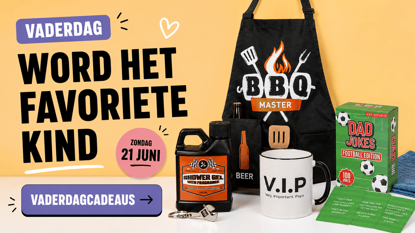 Vaderdag - word het favoriete kind